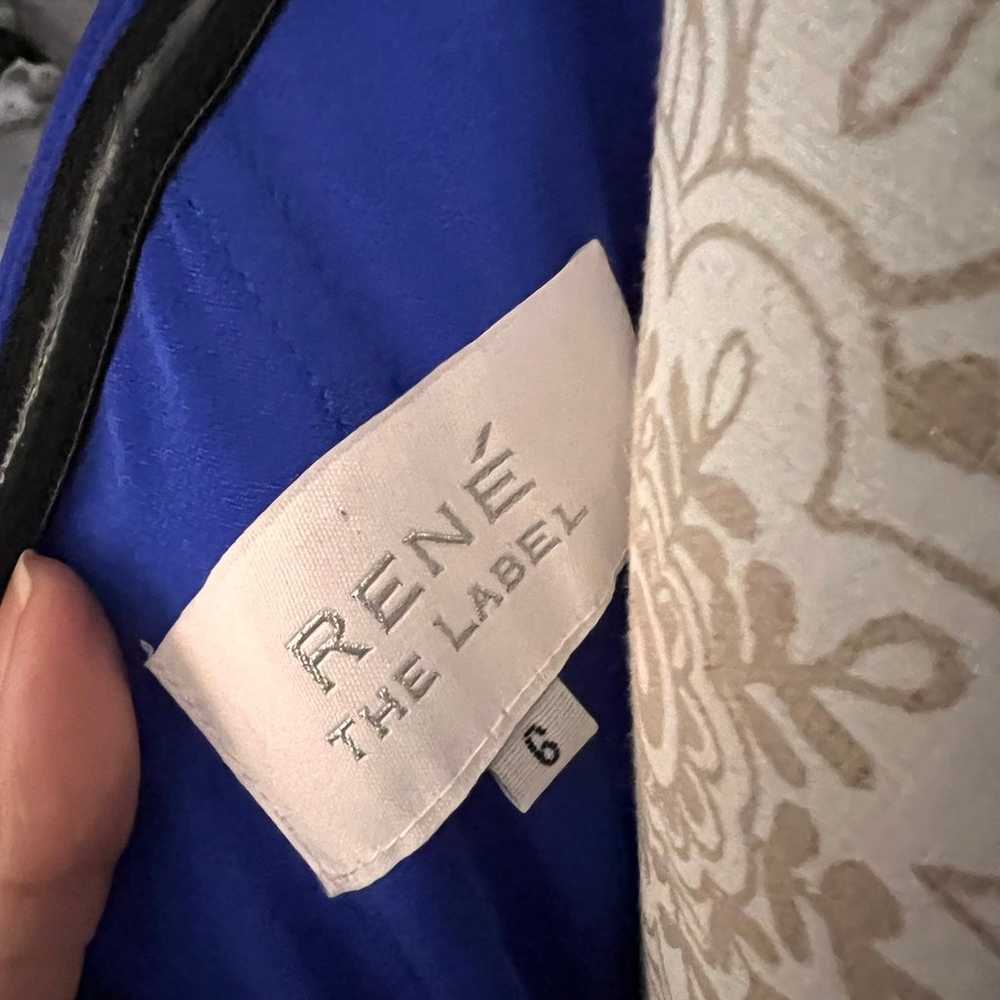 Nwot Rene The Label dress Sz 6 - image 5