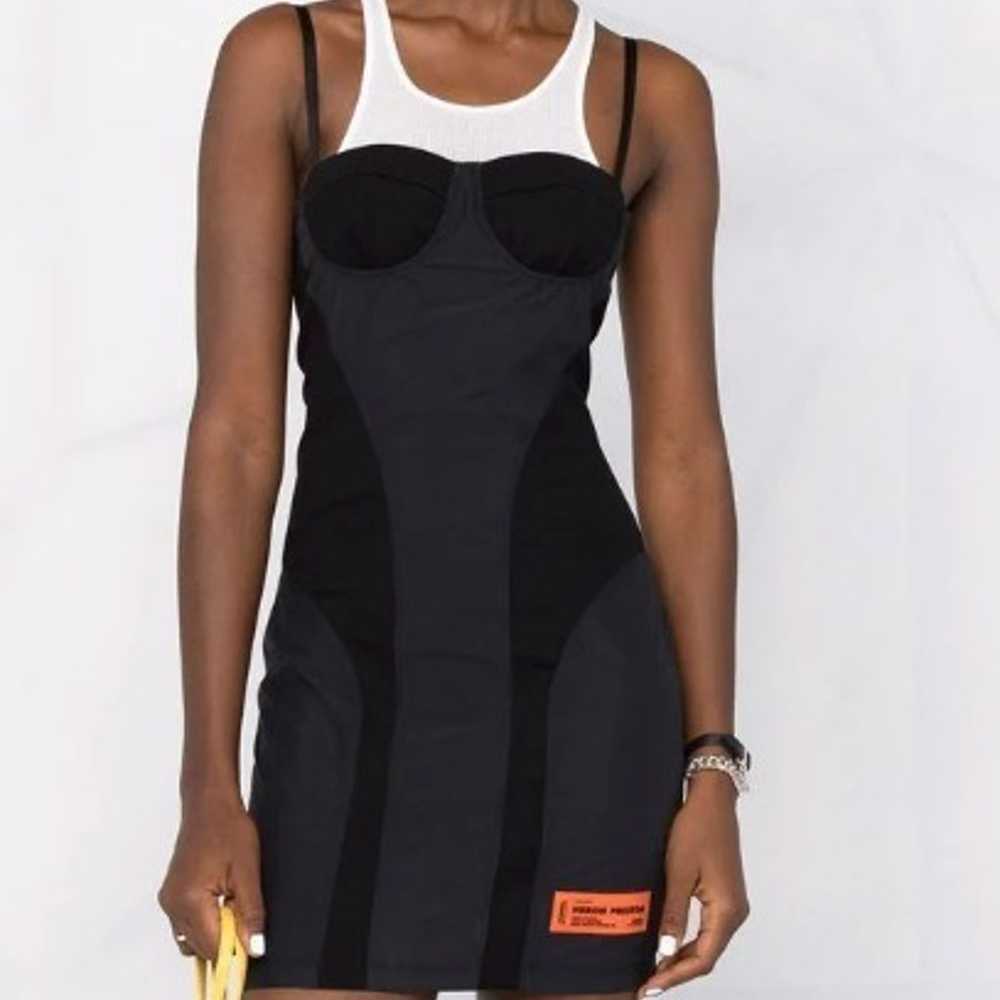 Heron Preston - Corset-Style Panelled Minidress - image 2