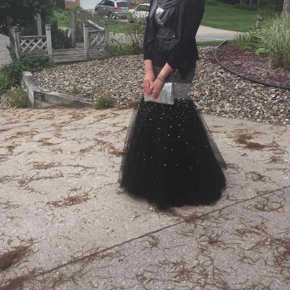 Beautiful Prom black sequin dress - image 4