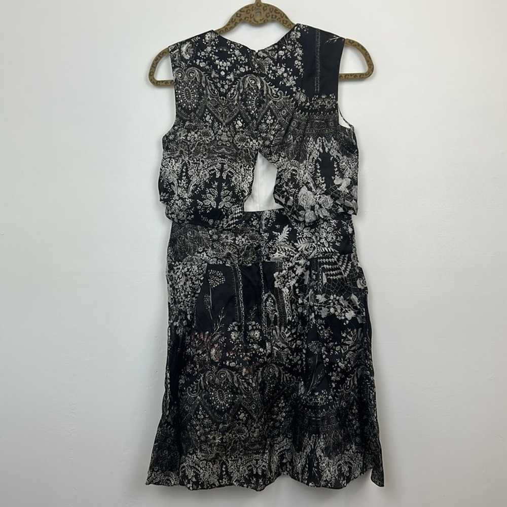 Marchesa Notte Silk Printed Mini Dress - image 2