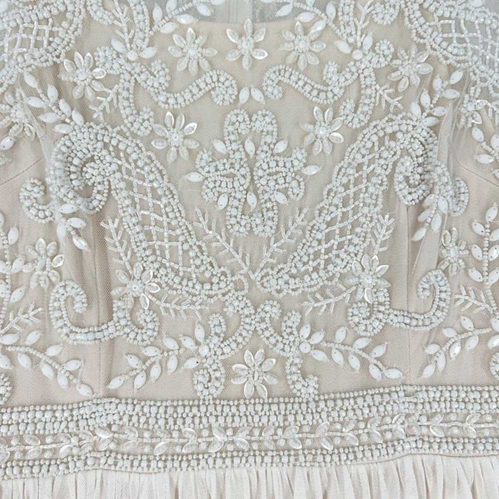 BHLDN Anthropologie Sinclair Beaded Long Sleeve W… - image 7