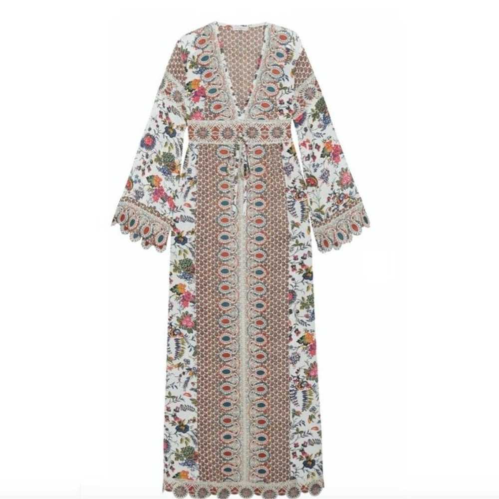 Tory Burch Rosemary Embroidered Maxi Dress - image 3