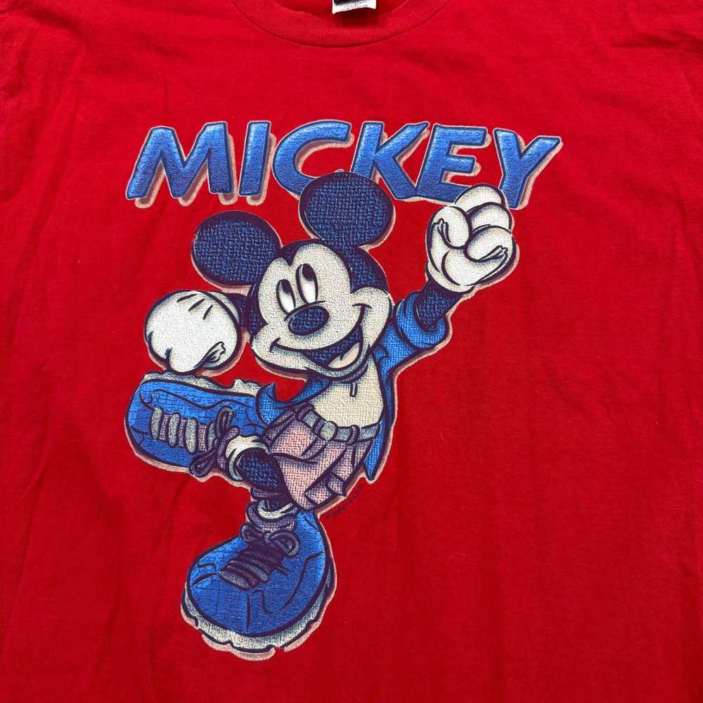 Vintage Vintage Disney Mickey Mouse Shirt Men's E… - image 2