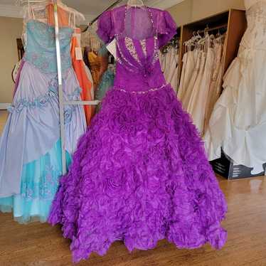 Purple Quinceañera Dress / Prom Dress / Ball Gown - image 1