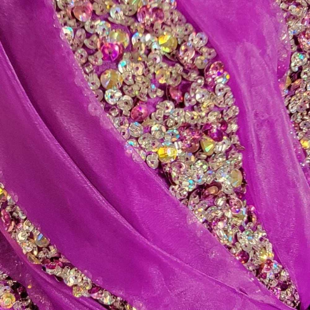 Purple Quinceañera Dress / Prom Dress / Ball Gown - image 6