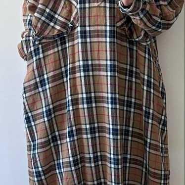 45R Checked Hooded Long Dress 2 / 45rpm umii908 - image 1