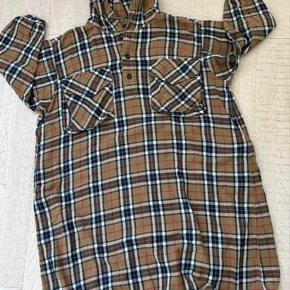 45R Checked Hooded Long Dress 2 / 45rpm umii908 - image 3