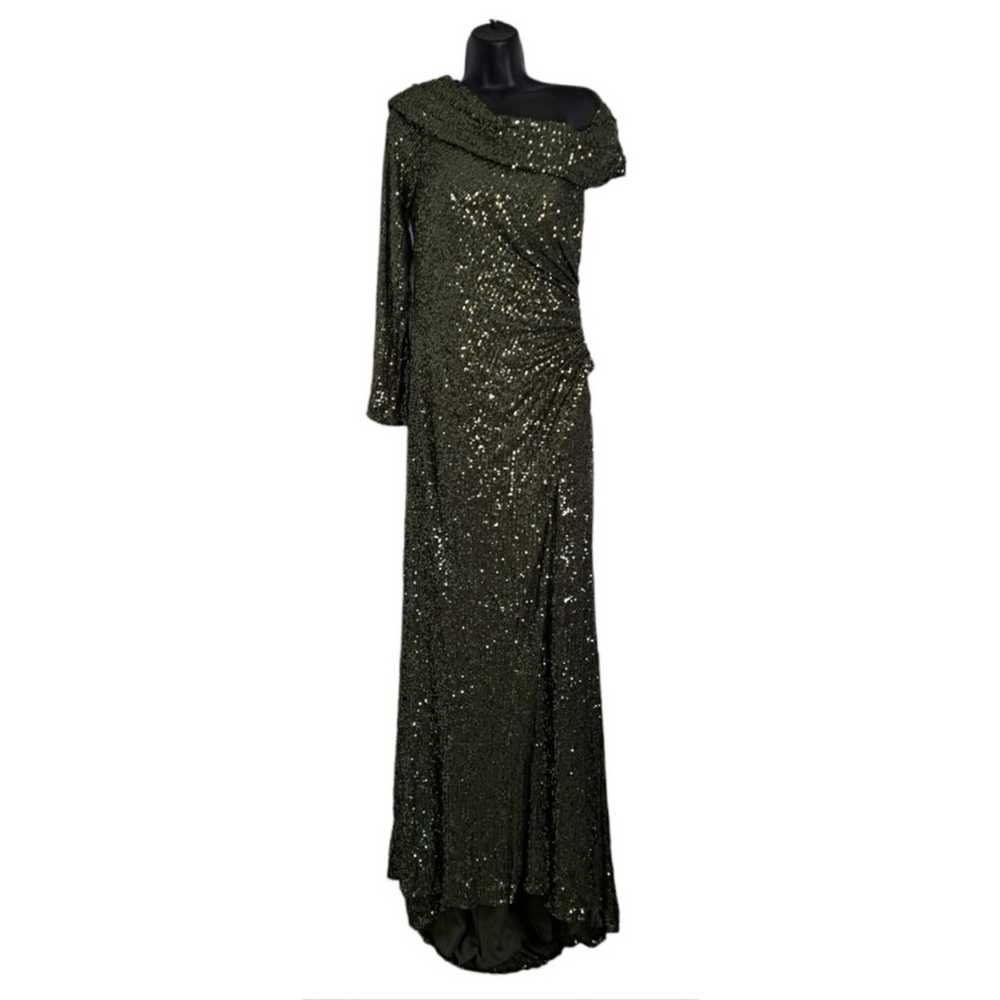 IEENA for Mac Duggal Sequined Drop Shoulder Faux … - image 4