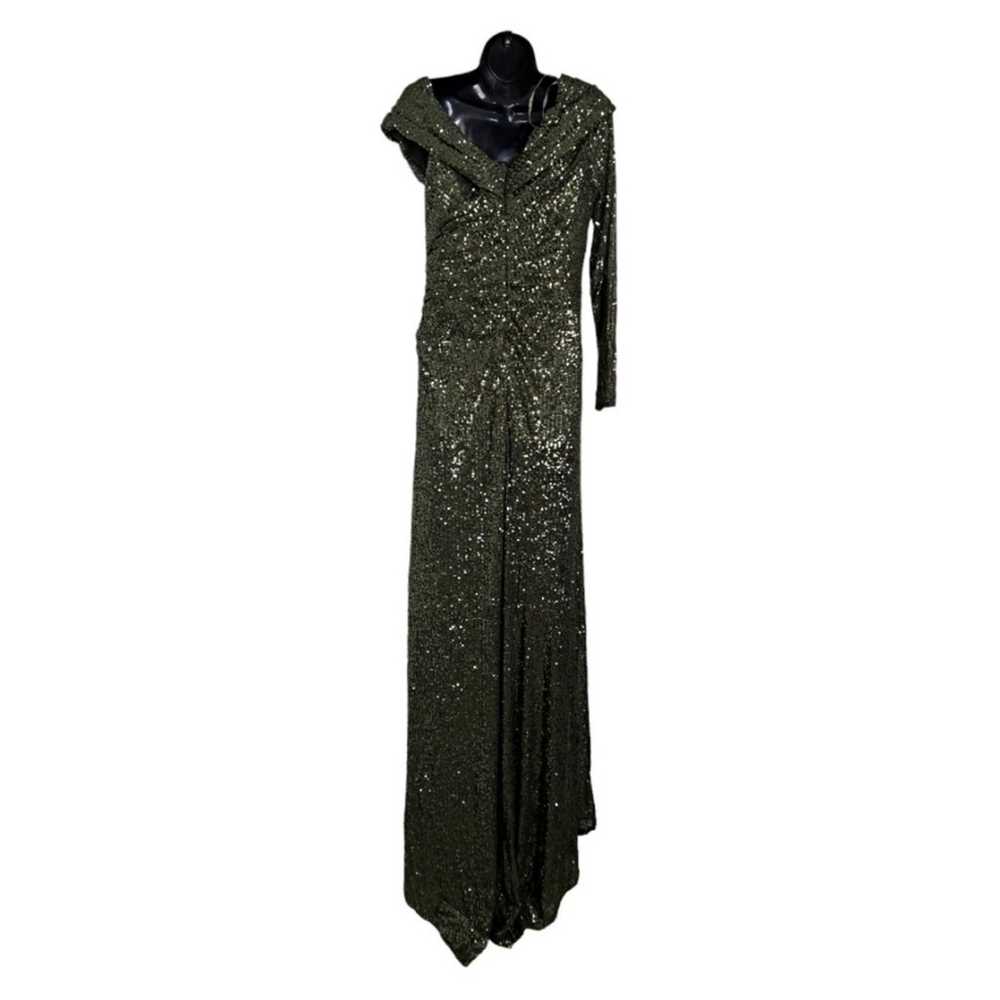 IEENA for Mac Duggal Sequined Drop Shoulder Faux … - image 5