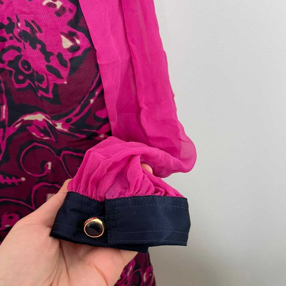 Tory Burch magenta dorrance dress - image 11