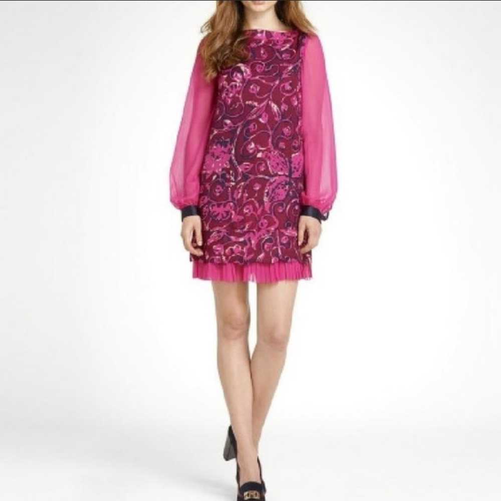 Tory Burch magenta dorrance dress - image 2