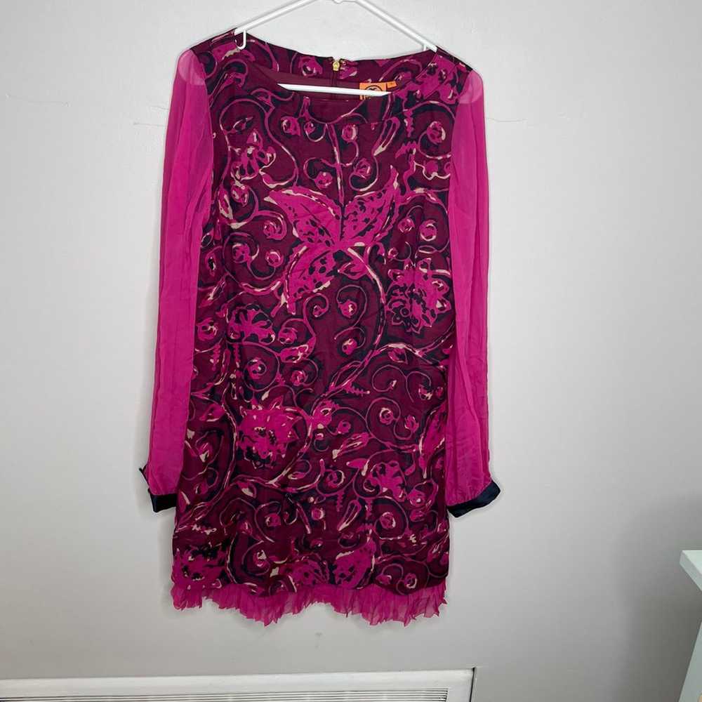 Tory Burch magenta dorrance dress - image 3