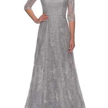 La femme Silver Mother of the Bride Dresses  size 