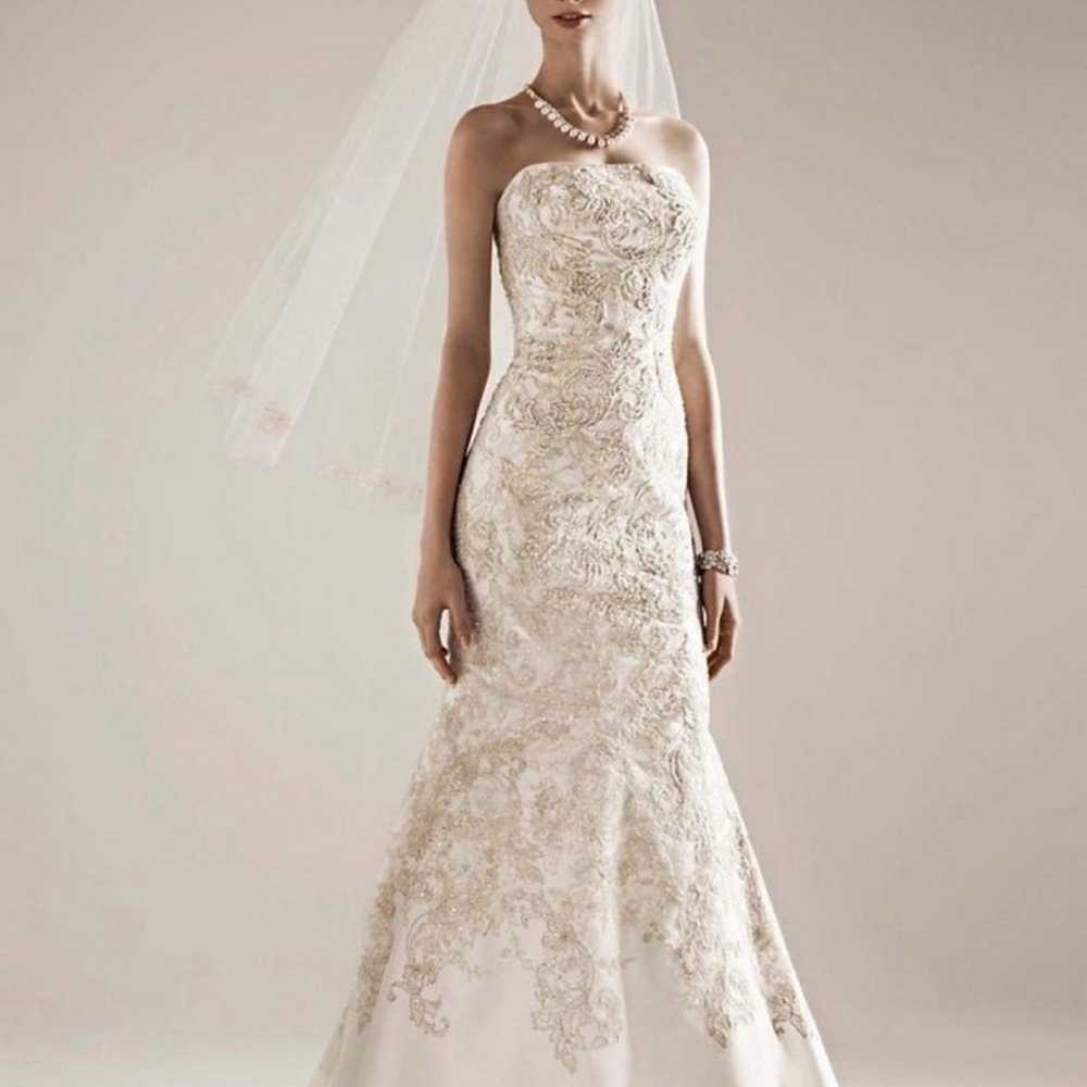 oleg cassini wedding dress - image 3