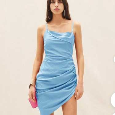 Jacquemus La robe Saudade mini dress blue