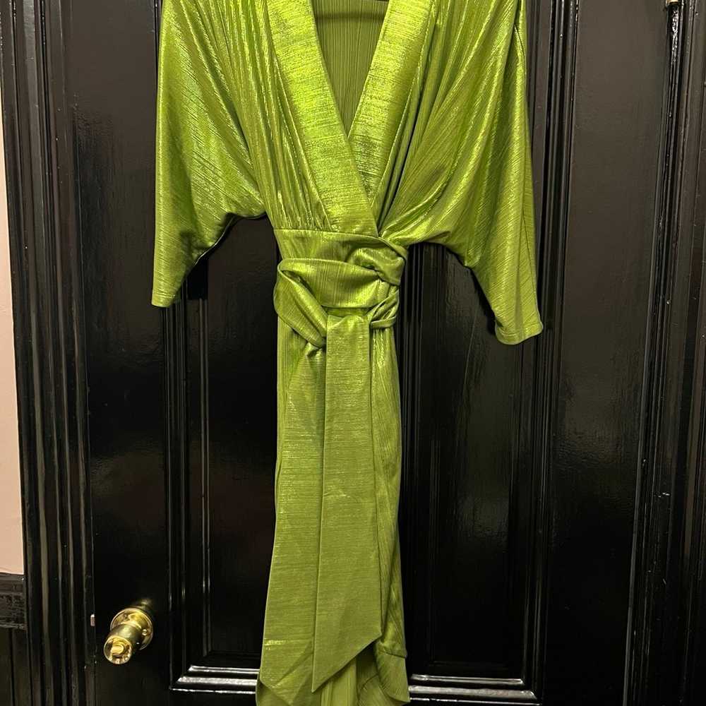 Zhivago Picture This dress green apple size small - image 2