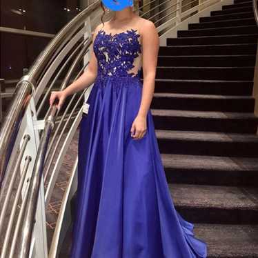 Royal Blue Ball Gown