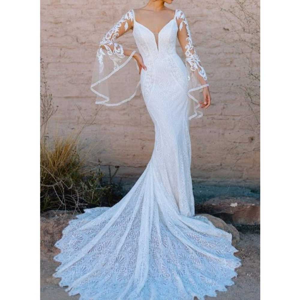 Wilderly Bride Blair Wedding Dress Womens Size 6 … - image 2