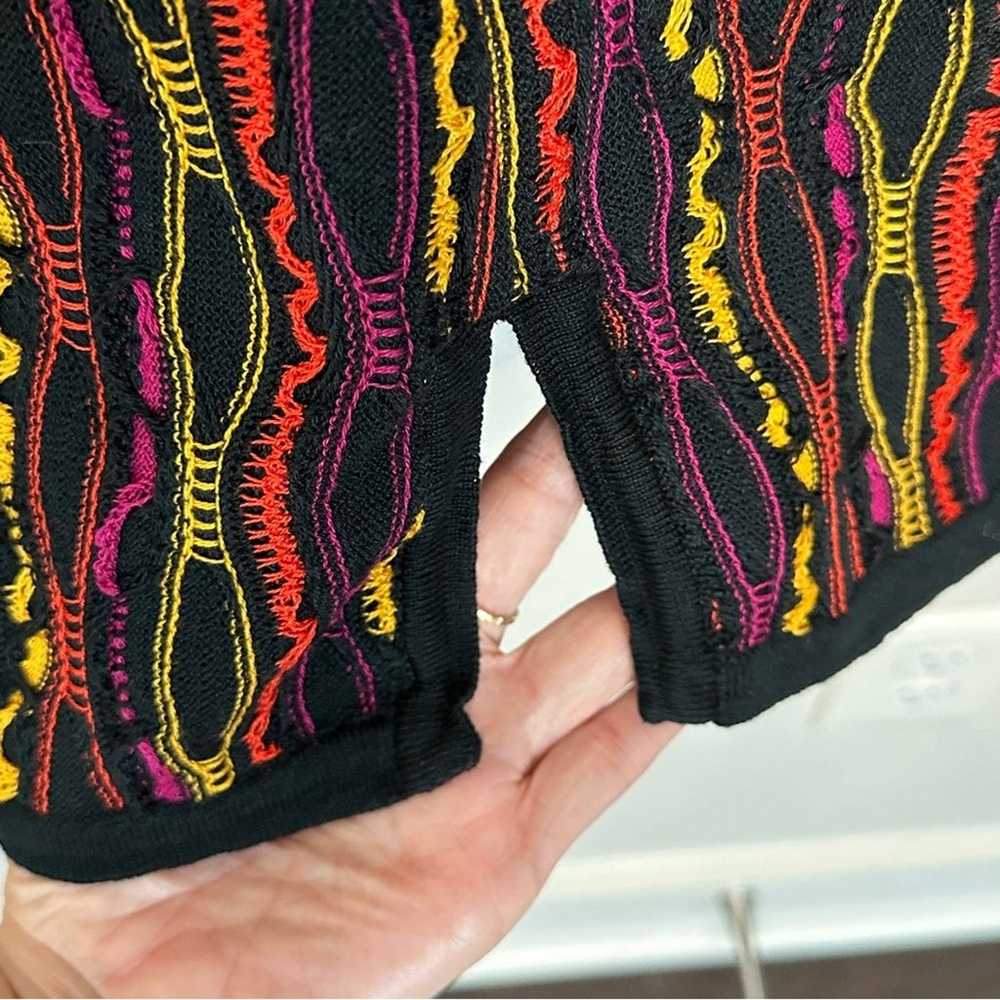 Vintage NATURALS by COOGI AUSTRALIA 3D Knit Color… - image 9