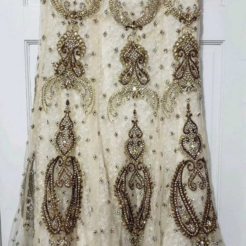 Pakistani Indian bridal lehanga - image 2