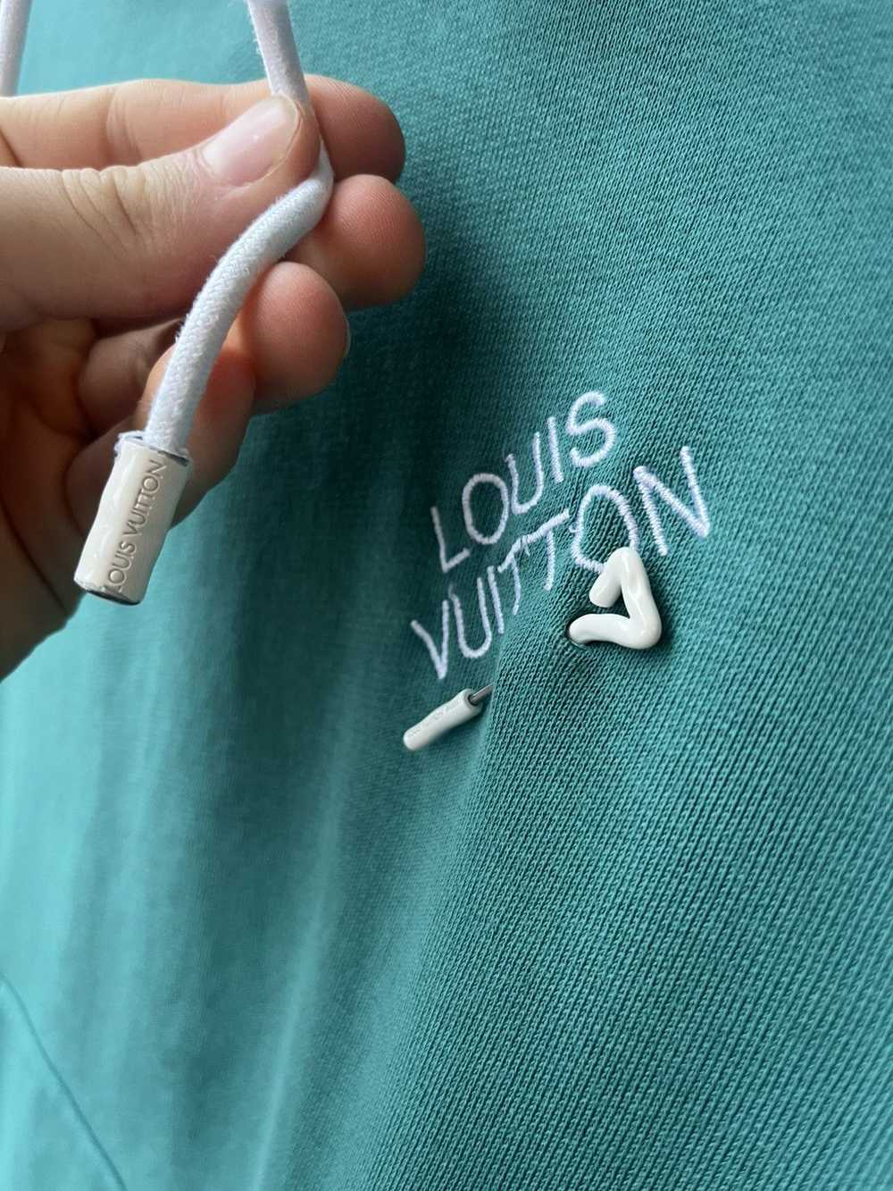 Louis Vuitton Louis Vuitton Pastel Green Hoodie - image 5