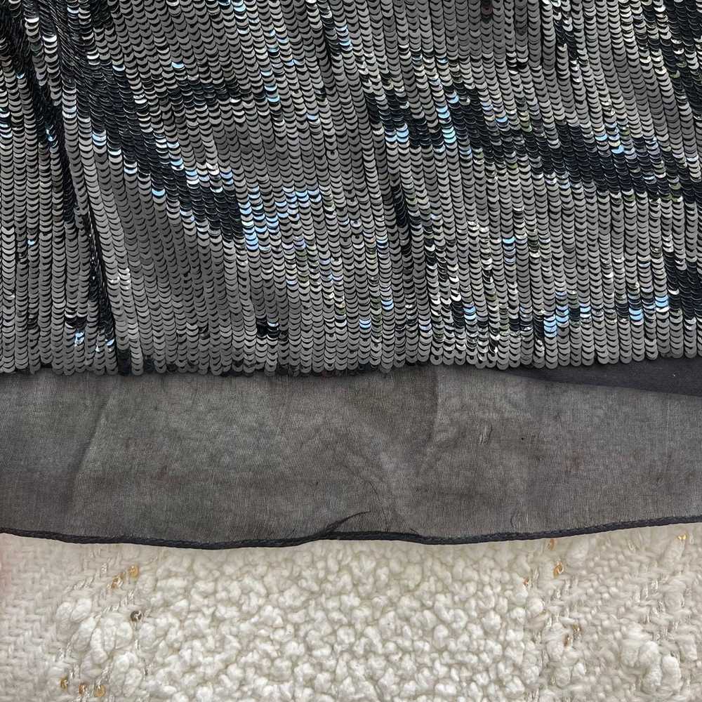 Ralph Rucci Vintage Glitter Mini Dress - image 3