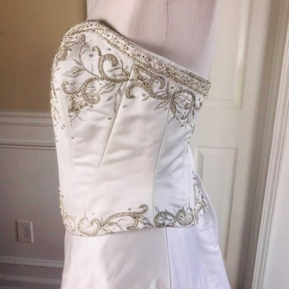 Da Vinci Beaded Wedding Corset Skirt - image 6