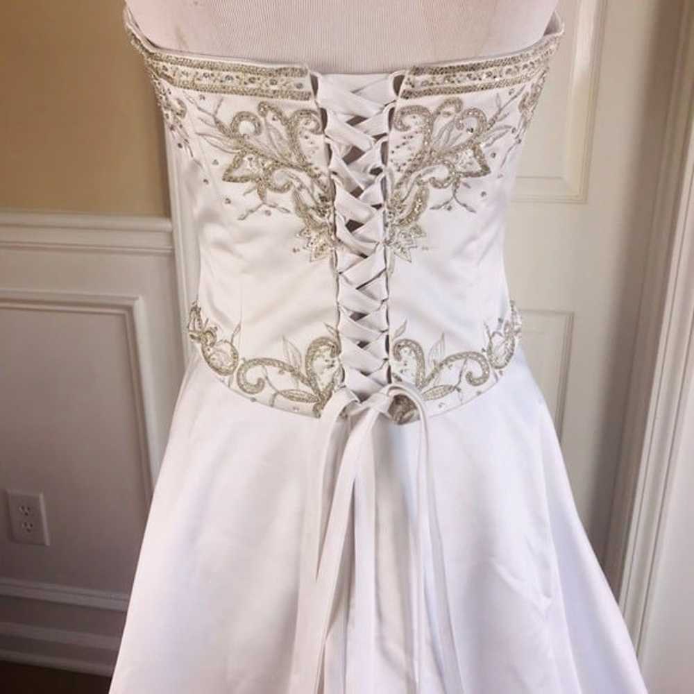 Da Vinci Beaded Wedding Corset Skirt - image 8