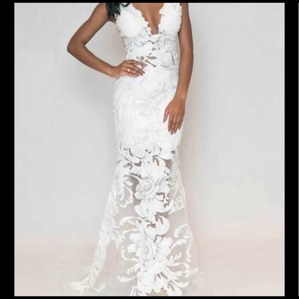 Jovani wedding reception dress - image 1