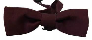 Dolce & Gabbana Bordeaux Silk Adjustable Neck Men… - image 1