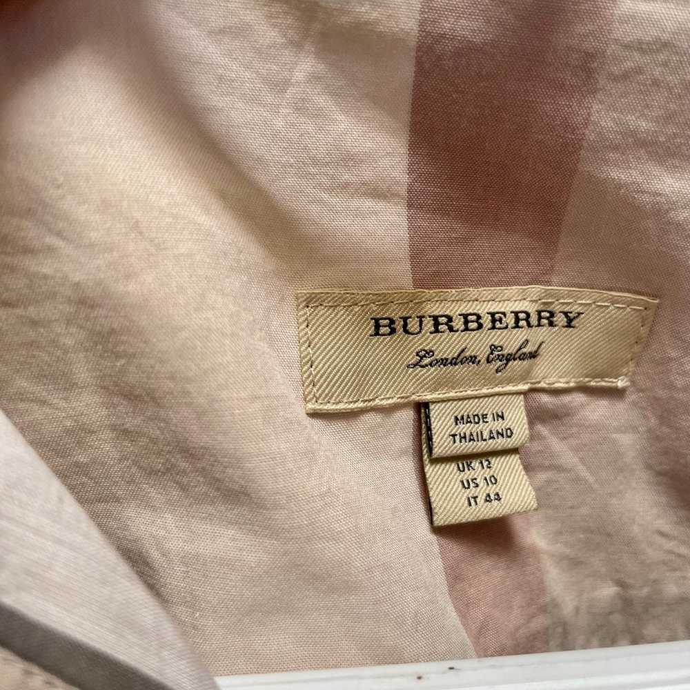 Pre loved Women’s Burberry Brit 100% Cotton Giant… - image 3