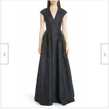 CARMEN MARC VALVO JACQUARD BALLGOWN 8 - image 1