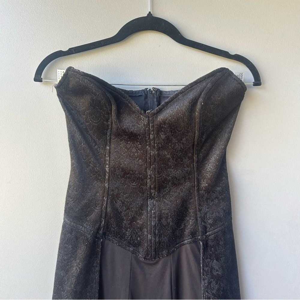 RARE Vintage Lip Service Quoth the Raven Gown Dre… - image 2