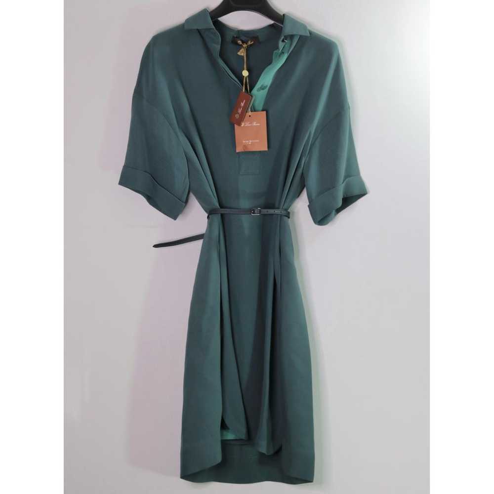 Loro Piana Silk mid-length dress - image 2