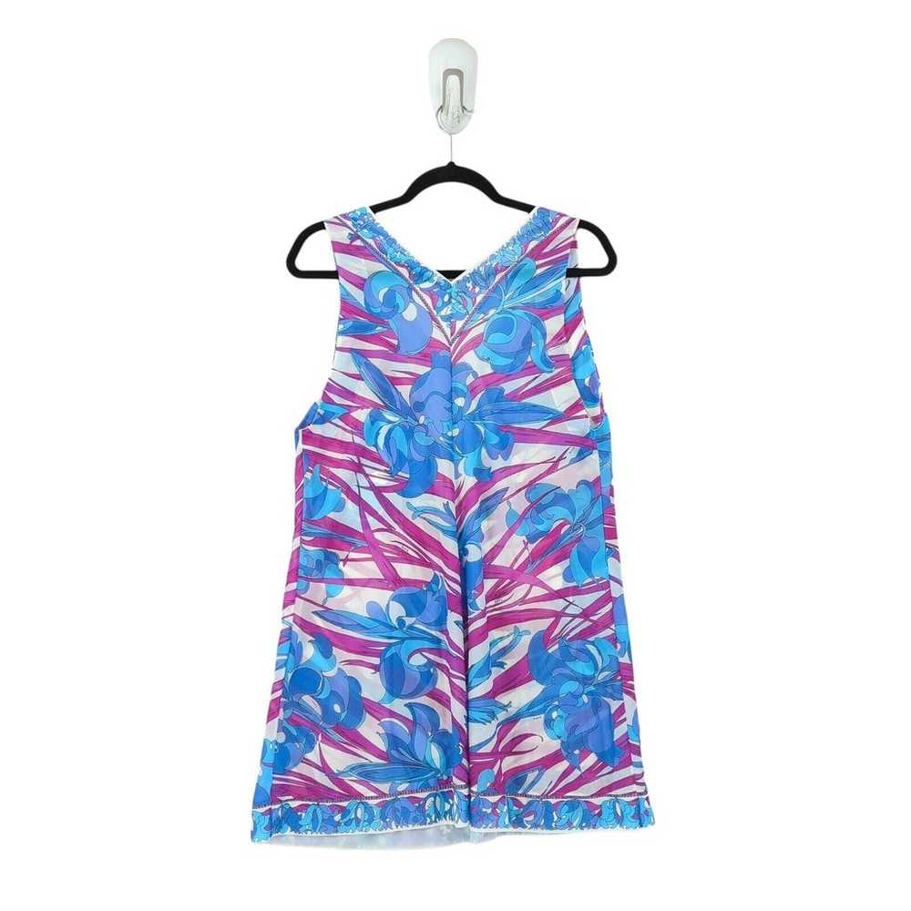 Emilio Pucci Formfit Rogers Women M Slip Dress Bl… - image 10