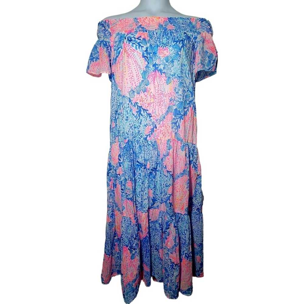 HOLY GRAIL Lilly Pulitzer Dezi Maxi Dress in Sway… - image 3