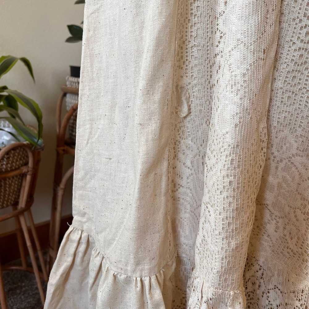 Gunne Sax by Jessica Black Label Vintage 9 Cream … - image 11