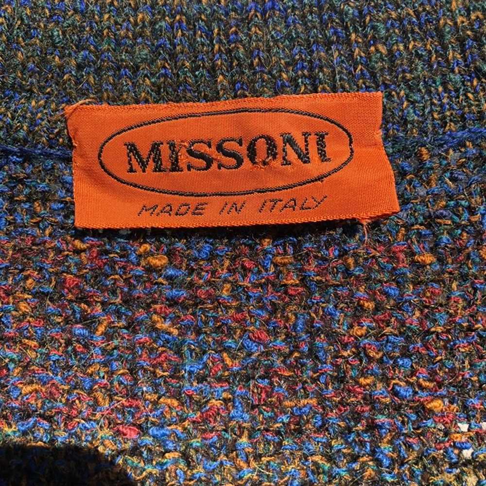 Missoni Vintage 46 10 Wool Mohair Striped Dress L… - image 8