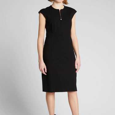 AKRIS PUNTO  Zip-Front Seamed Dress size M - image 1