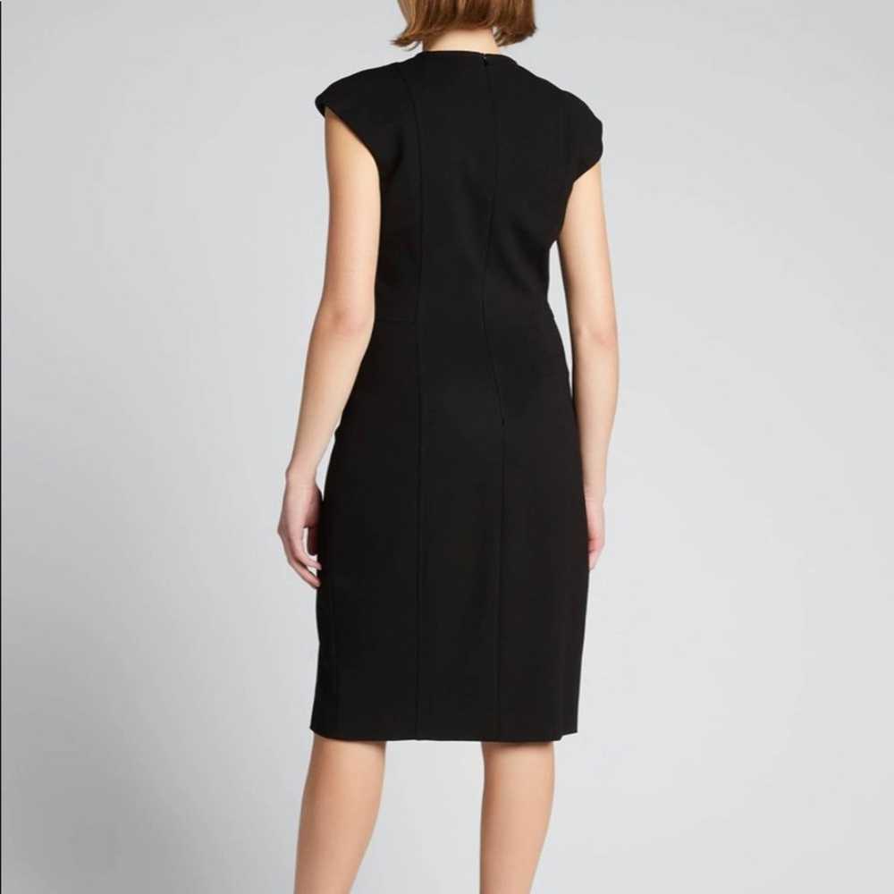 AKRIS PUNTO  Zip-Front Seamed Dress size M - image 2