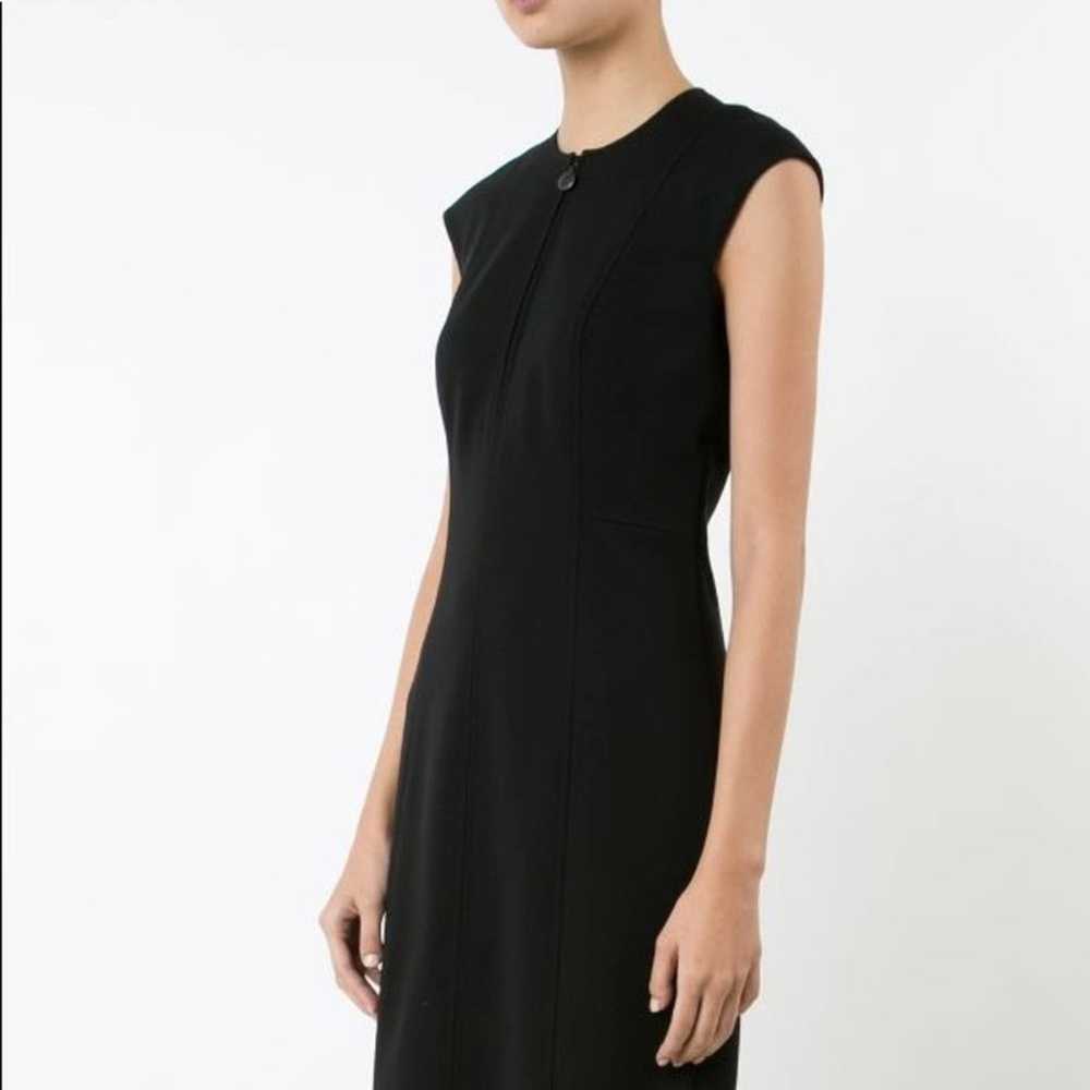 AKRIS PUNTO  Zip-Front Seamed Dress size M - image 5