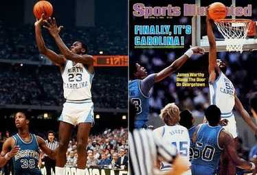 Vintage Vintage 1982 NCAA CHAMPIONS UNC TARHEELS … - image 1