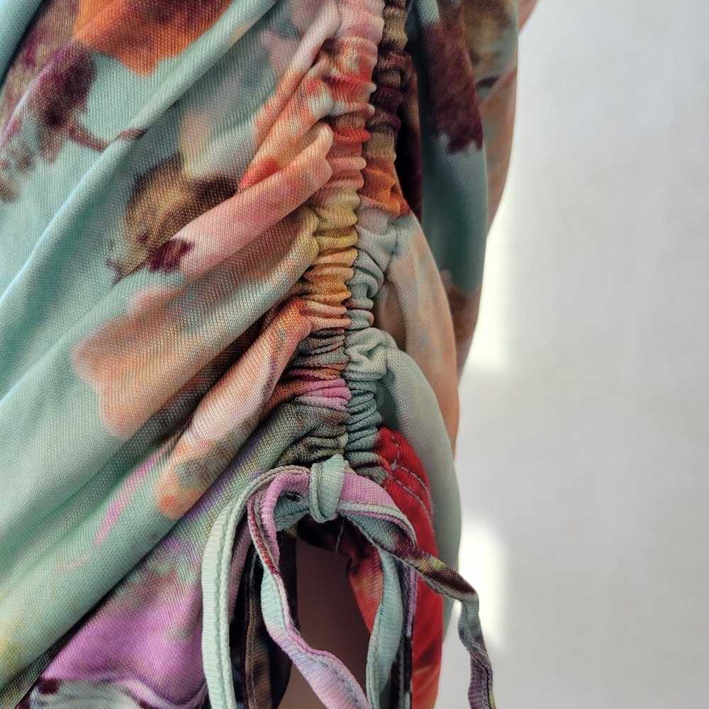 NEW Fuzzi GAULTIER SOLEIL Floral-Print Drawstring… - image 6