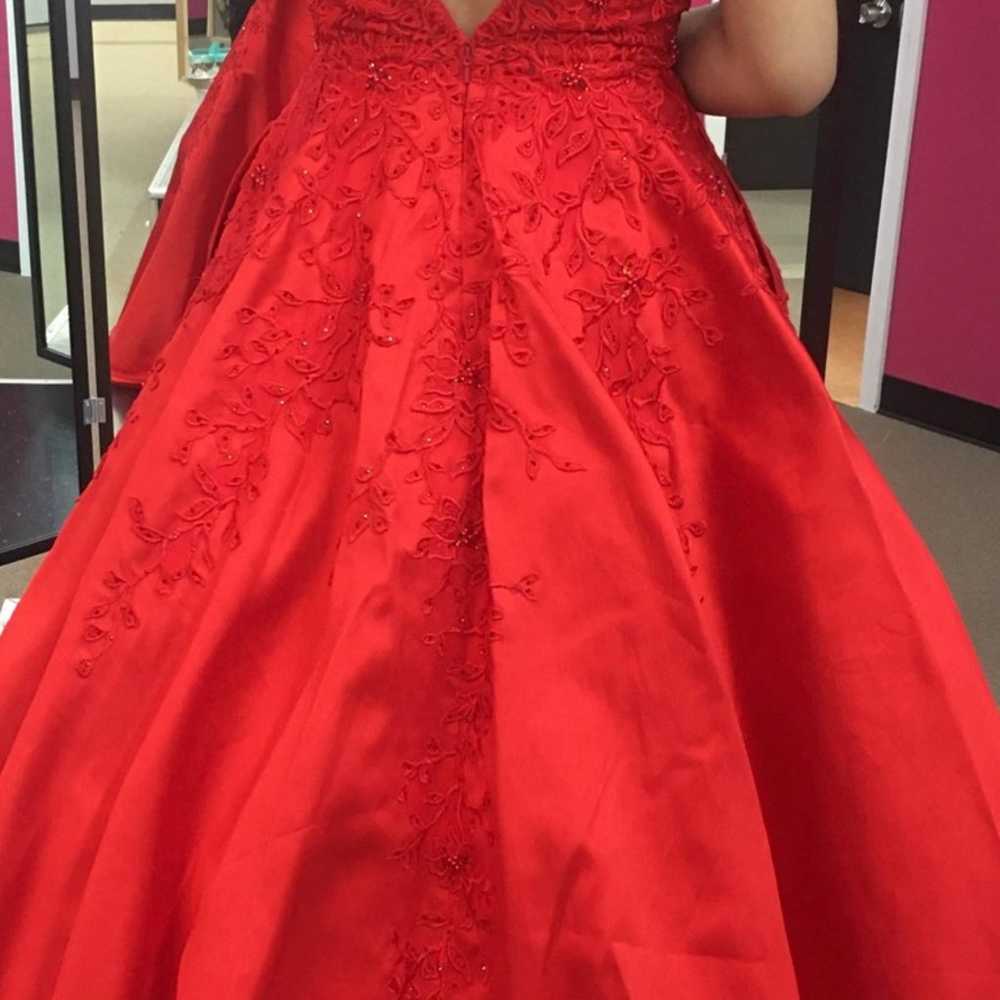 Ellie Wilde Ball Gown (Red) - image 4