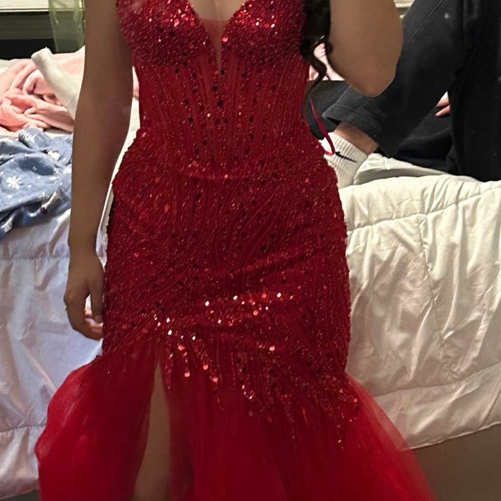 Red Prom Dress - image 1