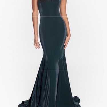 Strapless mermaid Gown for prom or wedding guest