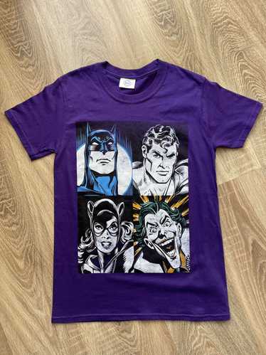 Batman × Dc Comics DC Comics Batman Tee Purple