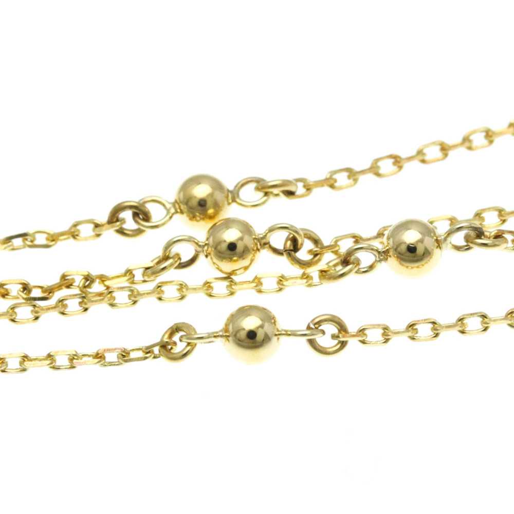 Other Mikimoto Station Pearl Necklace Yellow Gold… - image 11