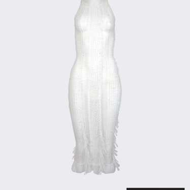 Roberta Einer Angel Midi Bodycon Dress - image 1