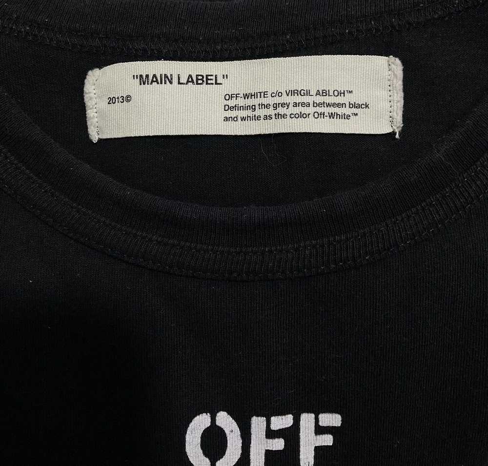 Off-White Off White Spray Diagonal Shirt - image 11